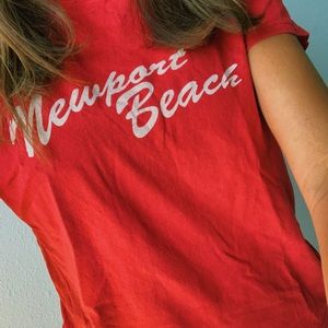 newport beach brandy melville tee